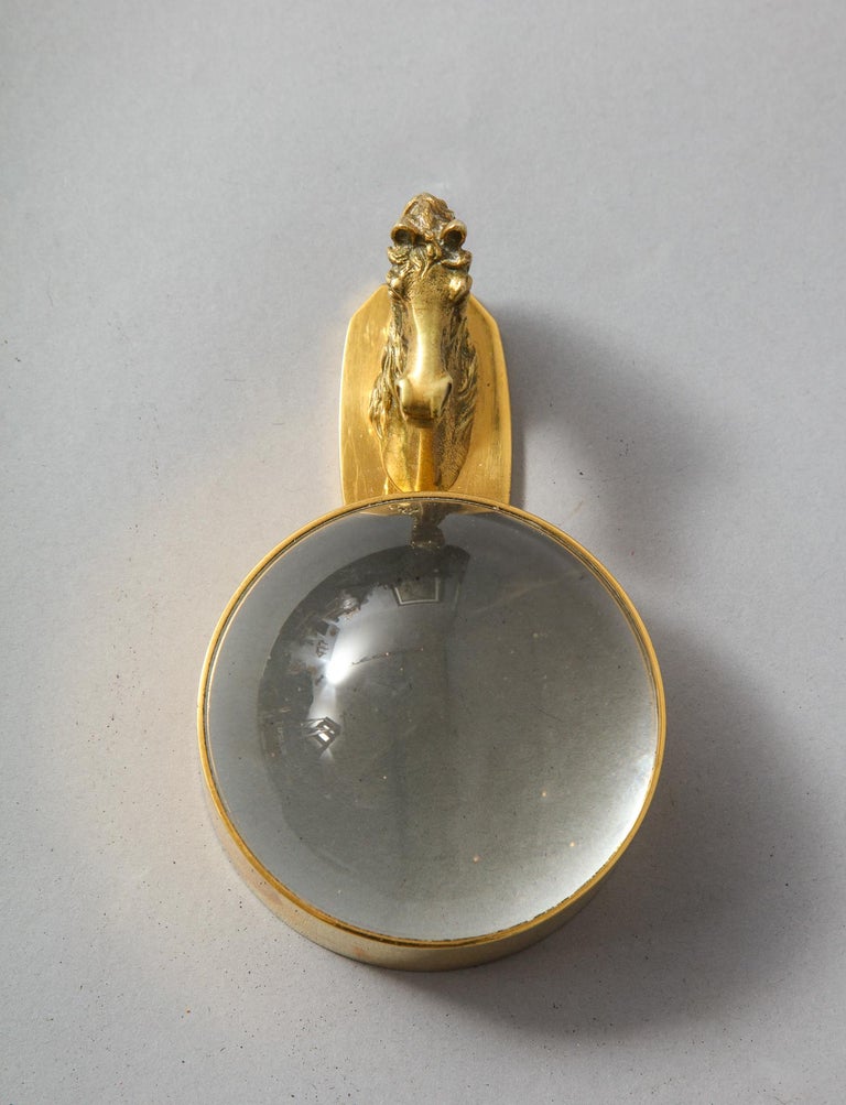 Hermes Paperweight Magnifier For Sale at 1stDibs