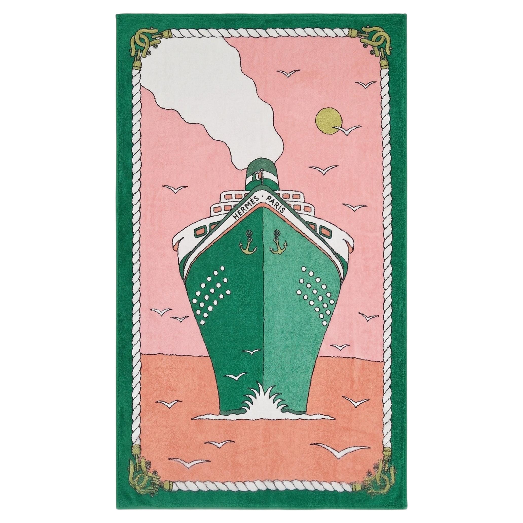 Hermes Paquebot Terry Strandtuch