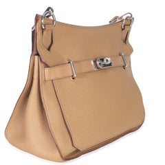 Hermès Parchemin Clemence Jypsiere 34 PHW