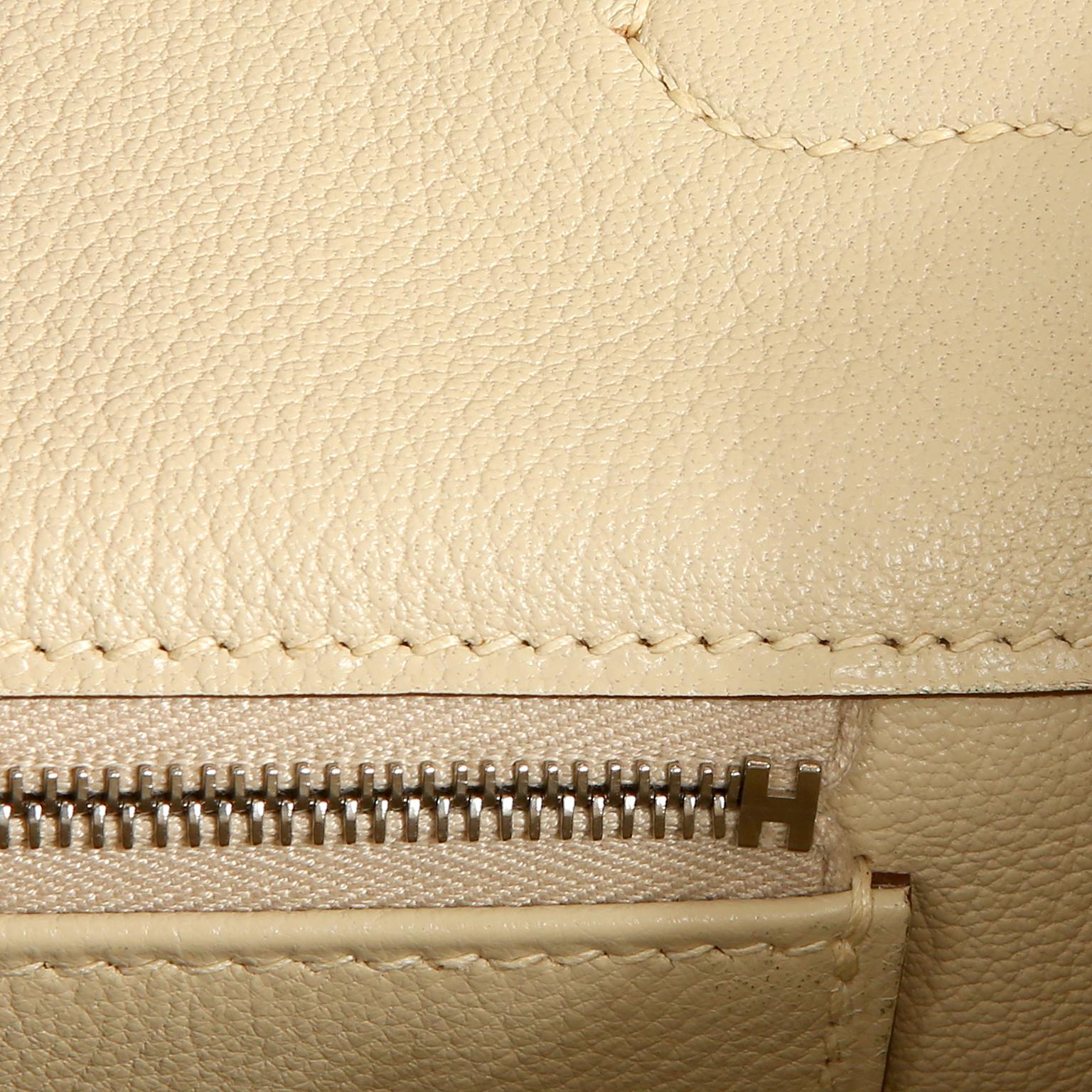Hermes Parchemin Togo 35 cm Birkin Bag en vente 11