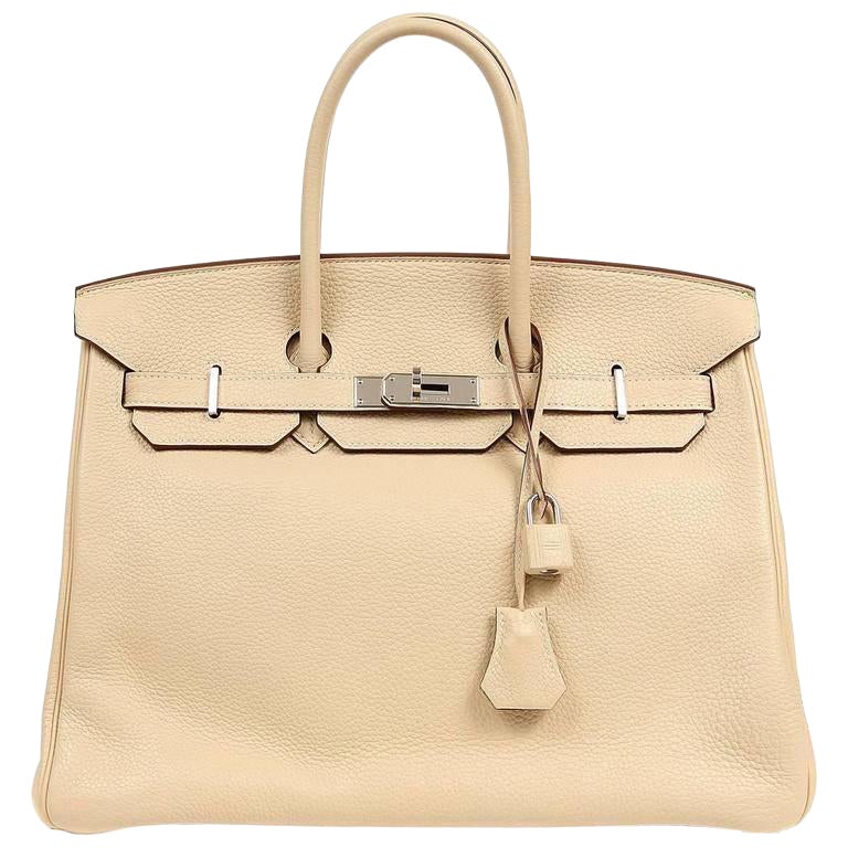 Hermes Parchemin Togo 35 cm Birkin Bag