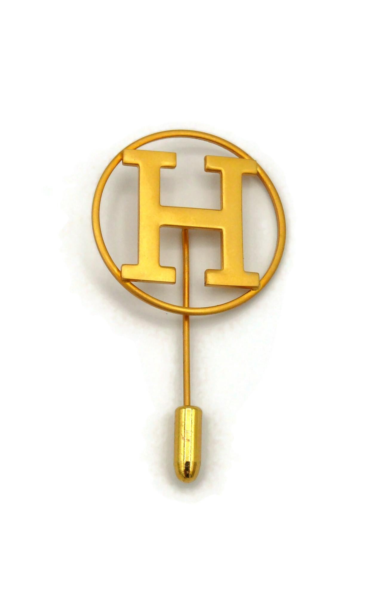 hermes pin brooch