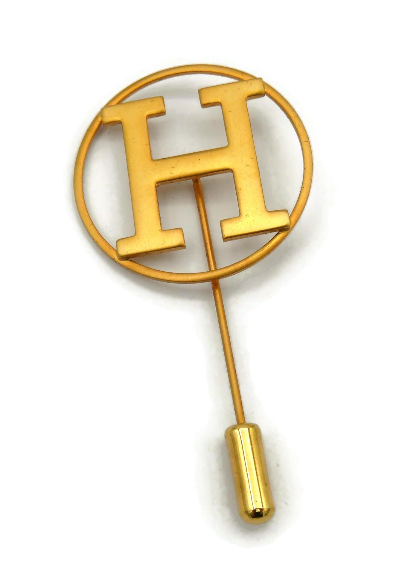 hermes lapel pin