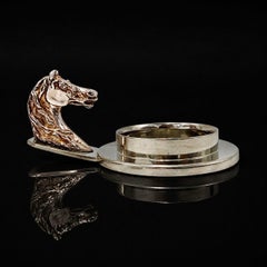 Hermès Paris 1960s Equestrian Horse Head Drink Holder – Made in France