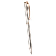 Portafoglio Modernista Hermes Paris 1970 in Oro 18Kt e Argento 925