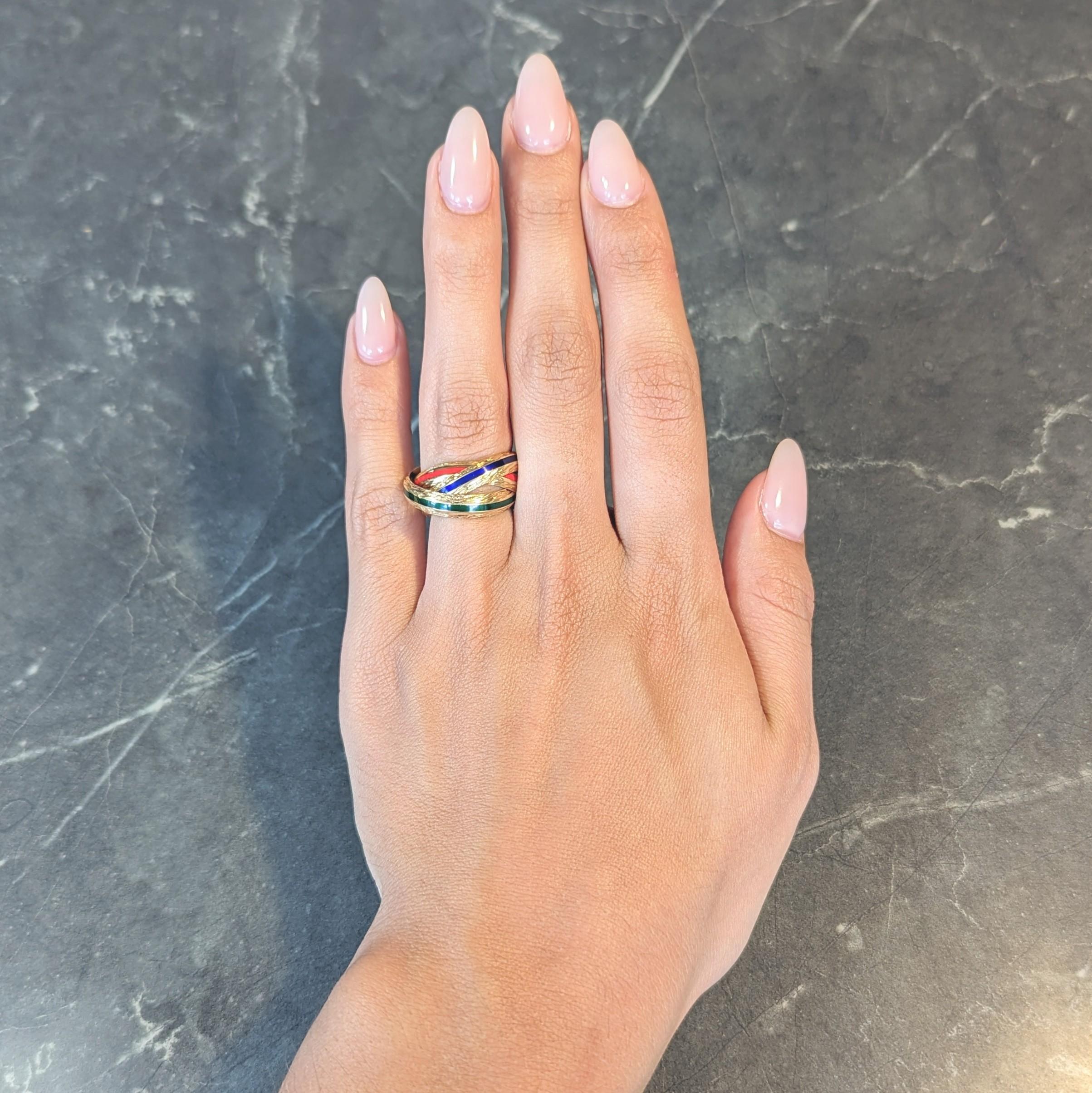 hermes trinity ring