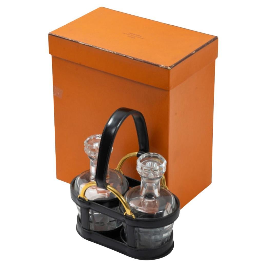 HERMÈS Paris 
BACCARAT, circa 1960 – Liquor cabinet For Sale