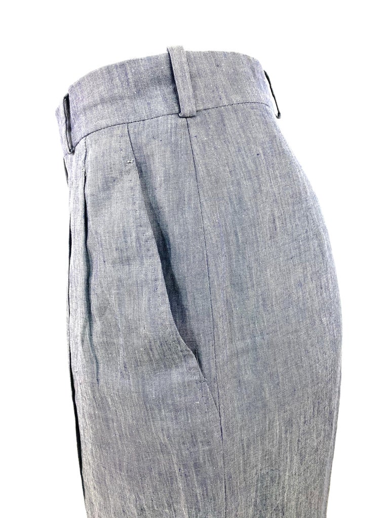 Pantalones Louis Vuitton Hombre 30 Gris 125lv25 en venta en 1stDibs