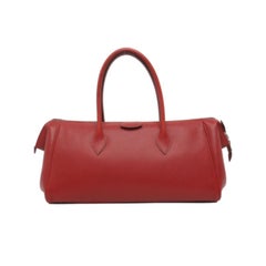 Hermes Paris Bombay 40 Rouge Cuir de vachette Clémence 2007