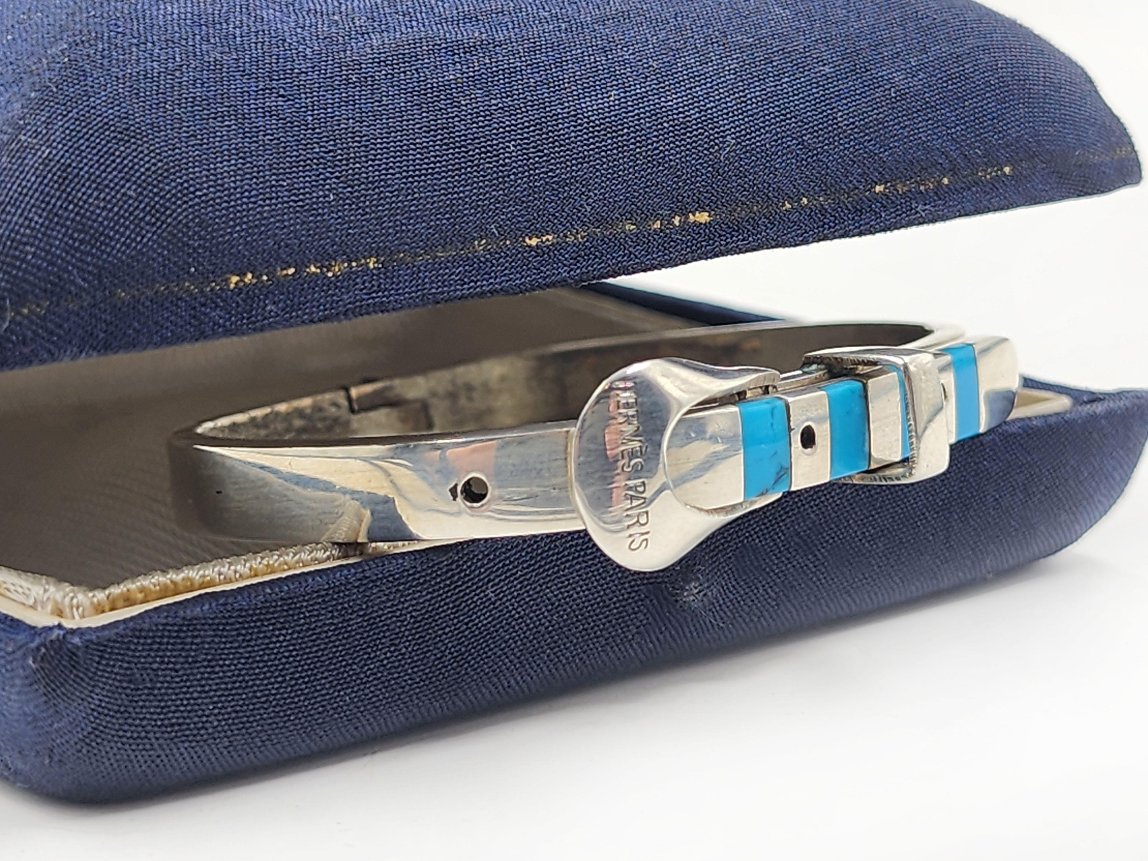 Hermes Paris bracelet in 925 silver 