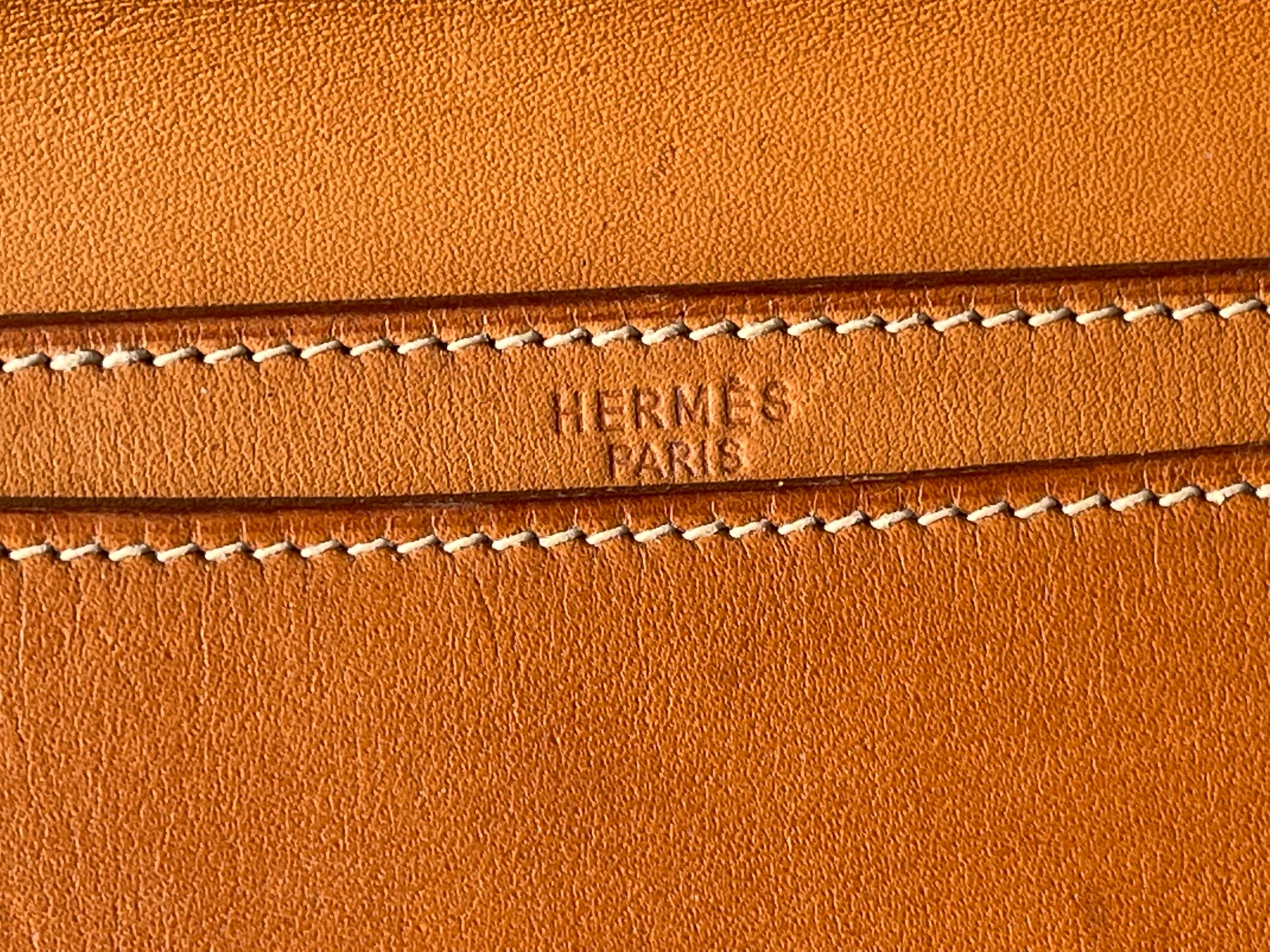 Hermès Paris, Briefcase for Men in Leather, 20th Century 2