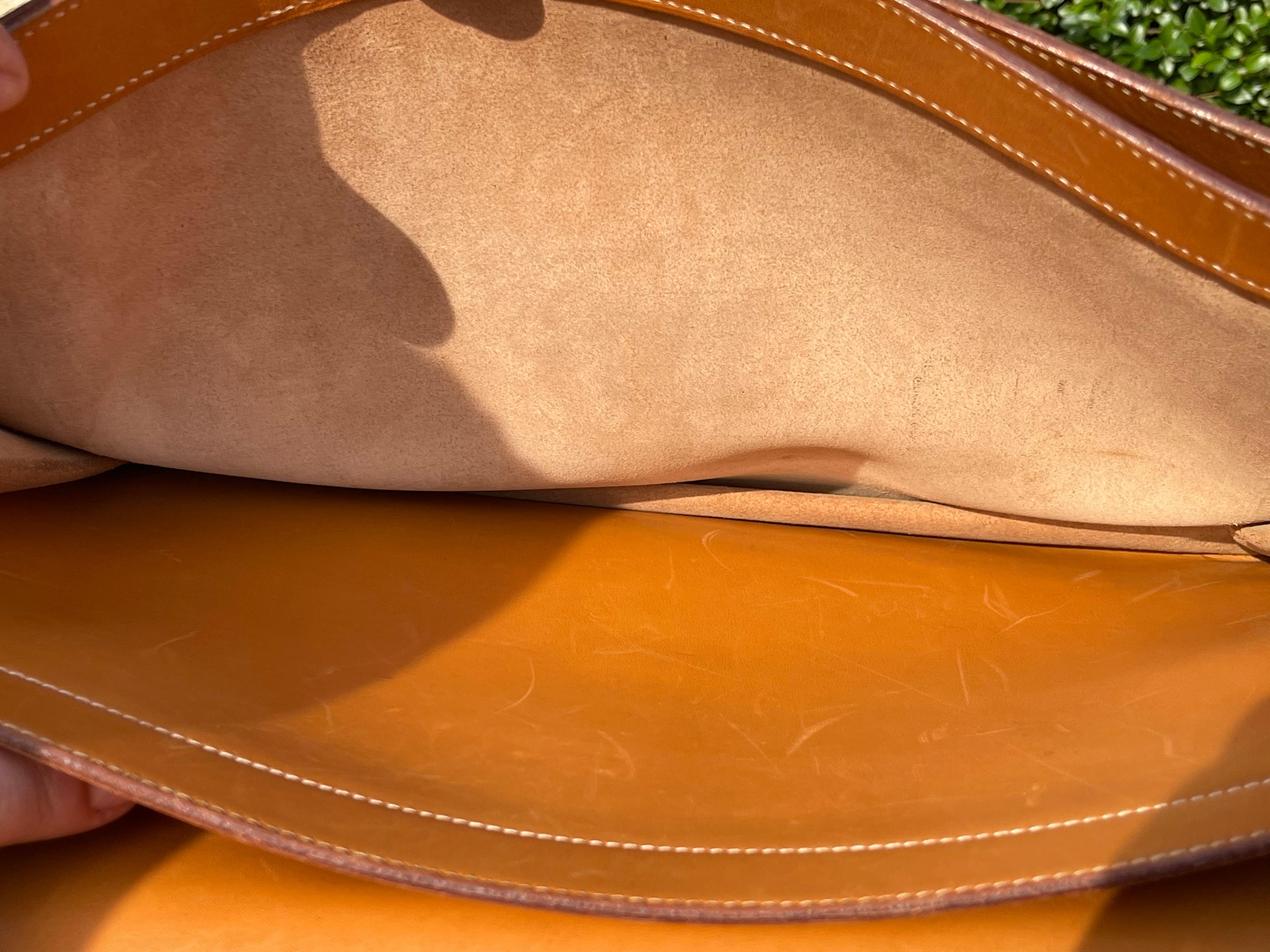 Hermès Paris, Briefcase for Men in Leather, 20th Century 8