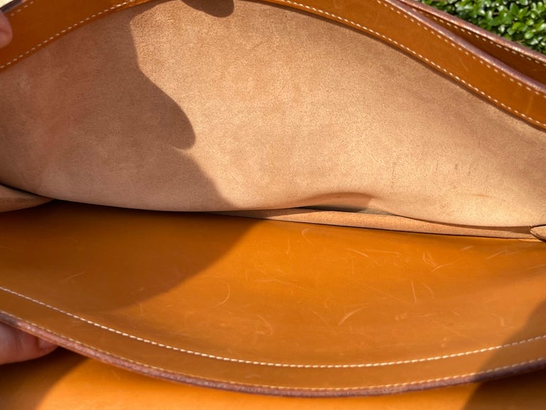 Hermès Paris, Briefcase for Men in Leather, 20th Century at 1stDibs