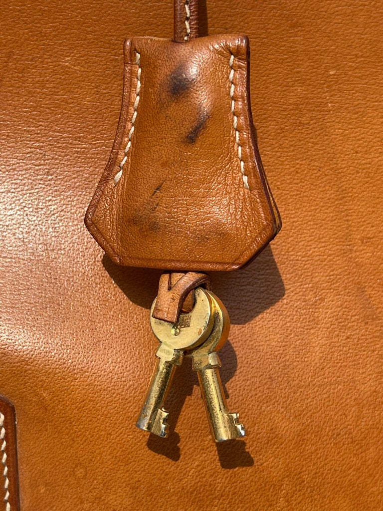 Hermès Paris, Briefcase for Men in Leather, 20th Century at 1stDibs