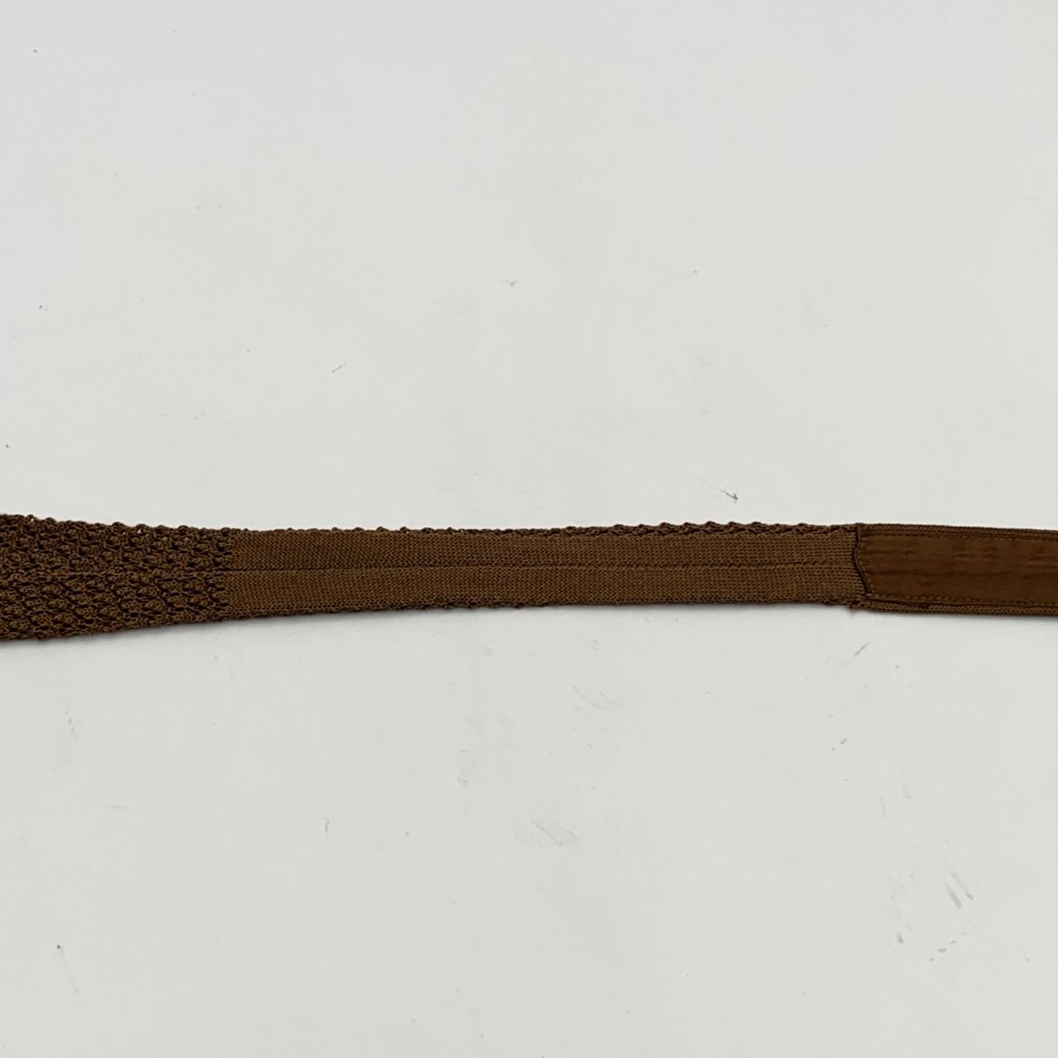 cravate maille 2 temps hermès