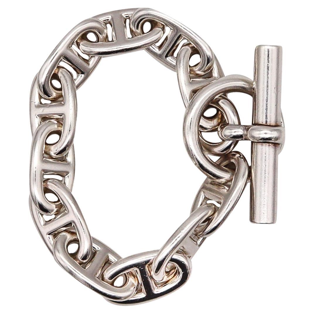 Hermes Paris Chain D'ancre Links Bracelet in Solid .925 Sterling Silver  with Box For Sale at 1stDibs | ১৩৬২ সালের বাংলা ক্যালেন্ডার, hermes links,  hermes voltige bracelet