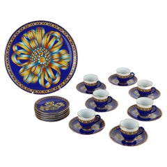 Hermes Paris Coffee Service, Cocarde de soie