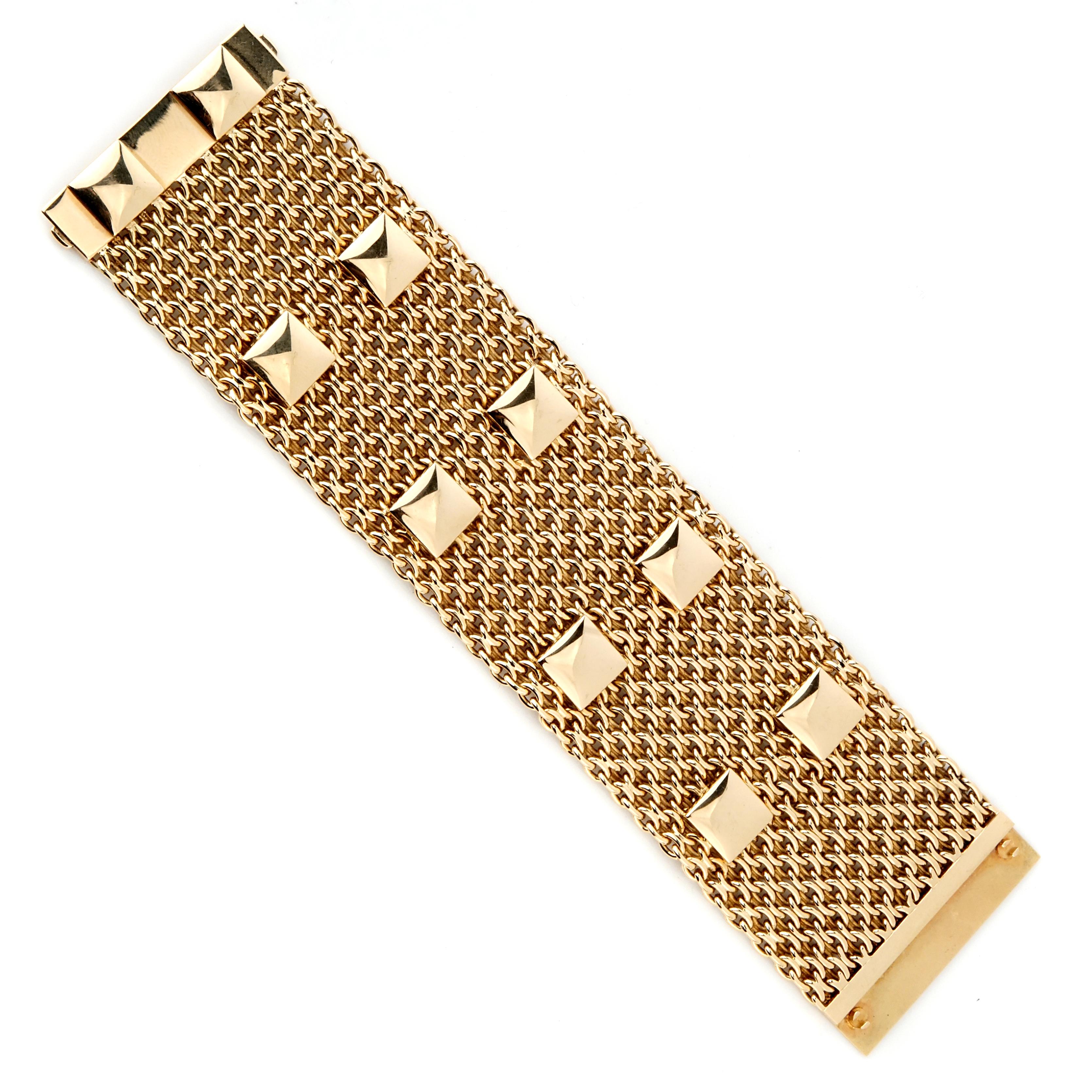 hermes mesh bracelet