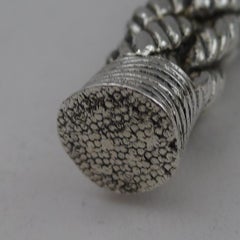 Hermes, Paris - Cordage Bottle Opener in Silver Plate c.1960