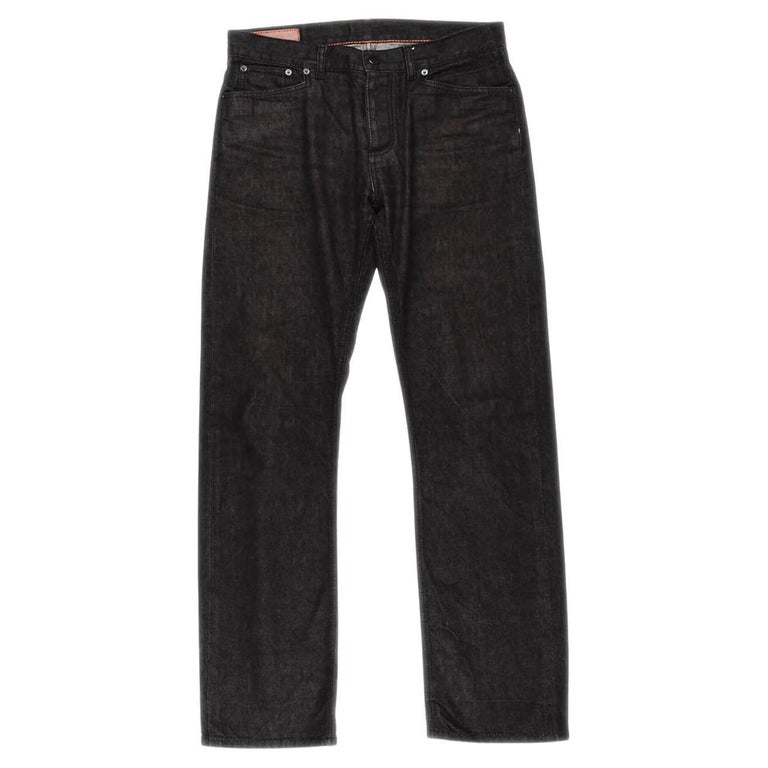 Hermes Paris Denim Men Selvage Jeans Size 44 (W32) For Sale at 1stDibs