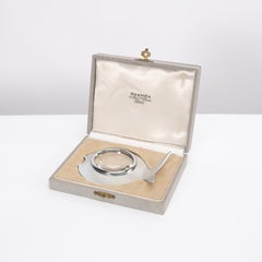 Hermès, Paris, Desk Magnifier Depicting a Fish, 1970s