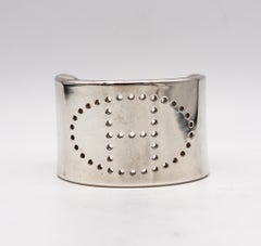 Hermès Paris Eclypse Small Cuff Bracelet in Solid .925 Sterling Silver