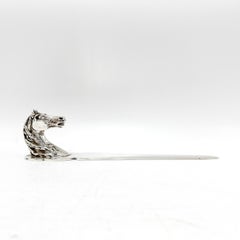 HERMES, Paris - Equestrian / Horse Head Letter Opener c.1960