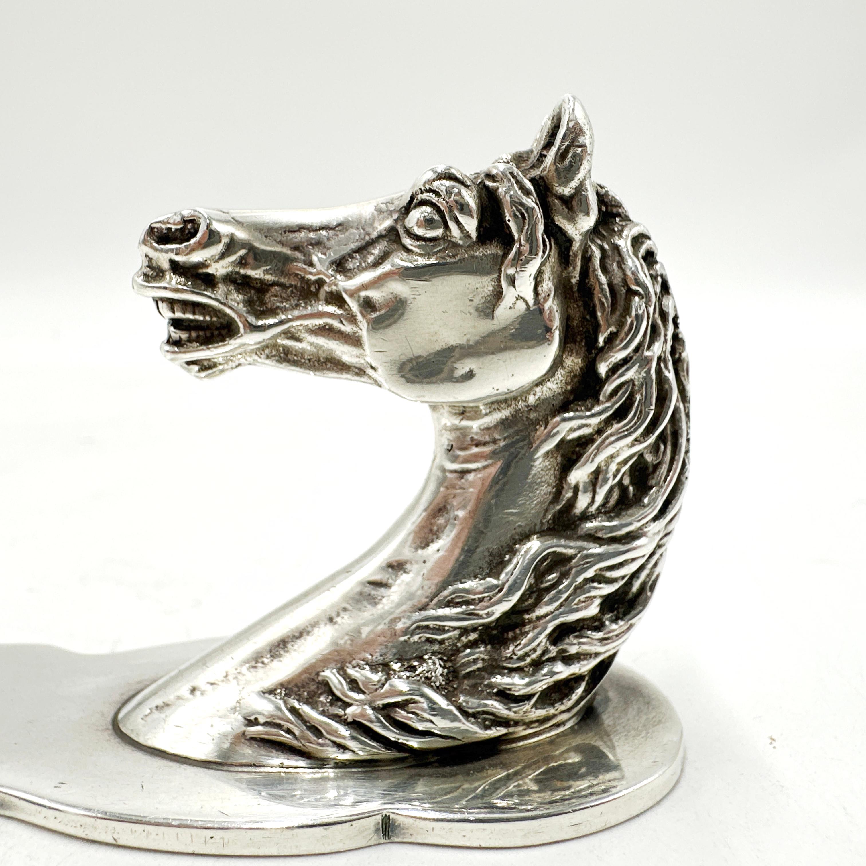 Mid-20th Century HERMES, Paris - Equestrian / Horse Head Letter Opener c.1960