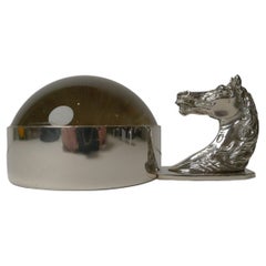 Hermes, Paris, Equestrian Horse Head Magnifying Glass c.1960