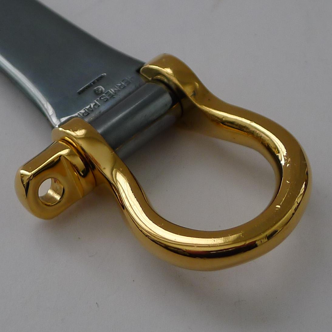 French Hermes, Paris - Equestrian Letter Opener - Horse Spur c.1960