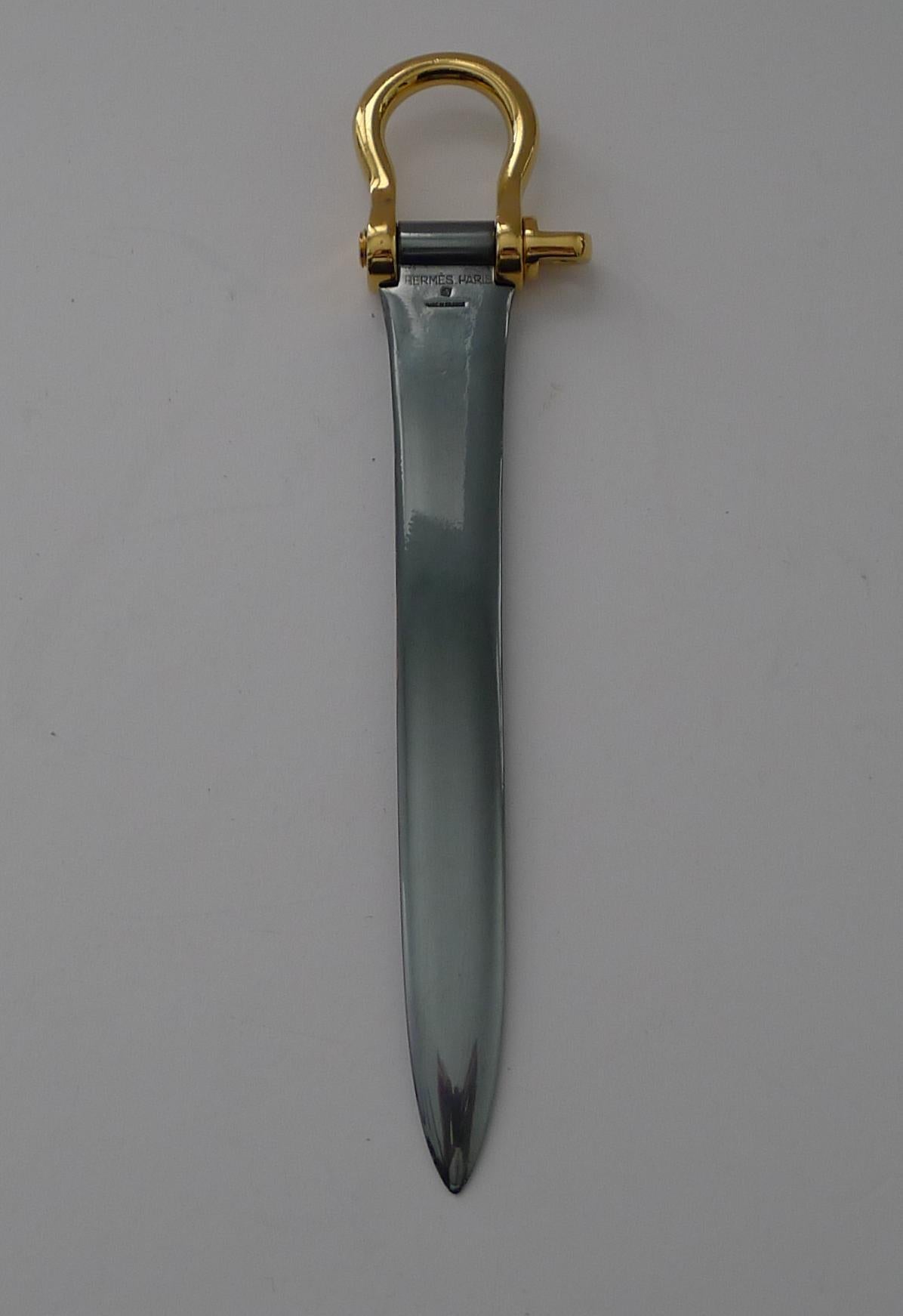 Hermes, Paris - Equestrian Letter Opener - Horse Spur c.1960 In Good Condition In Bath, GB