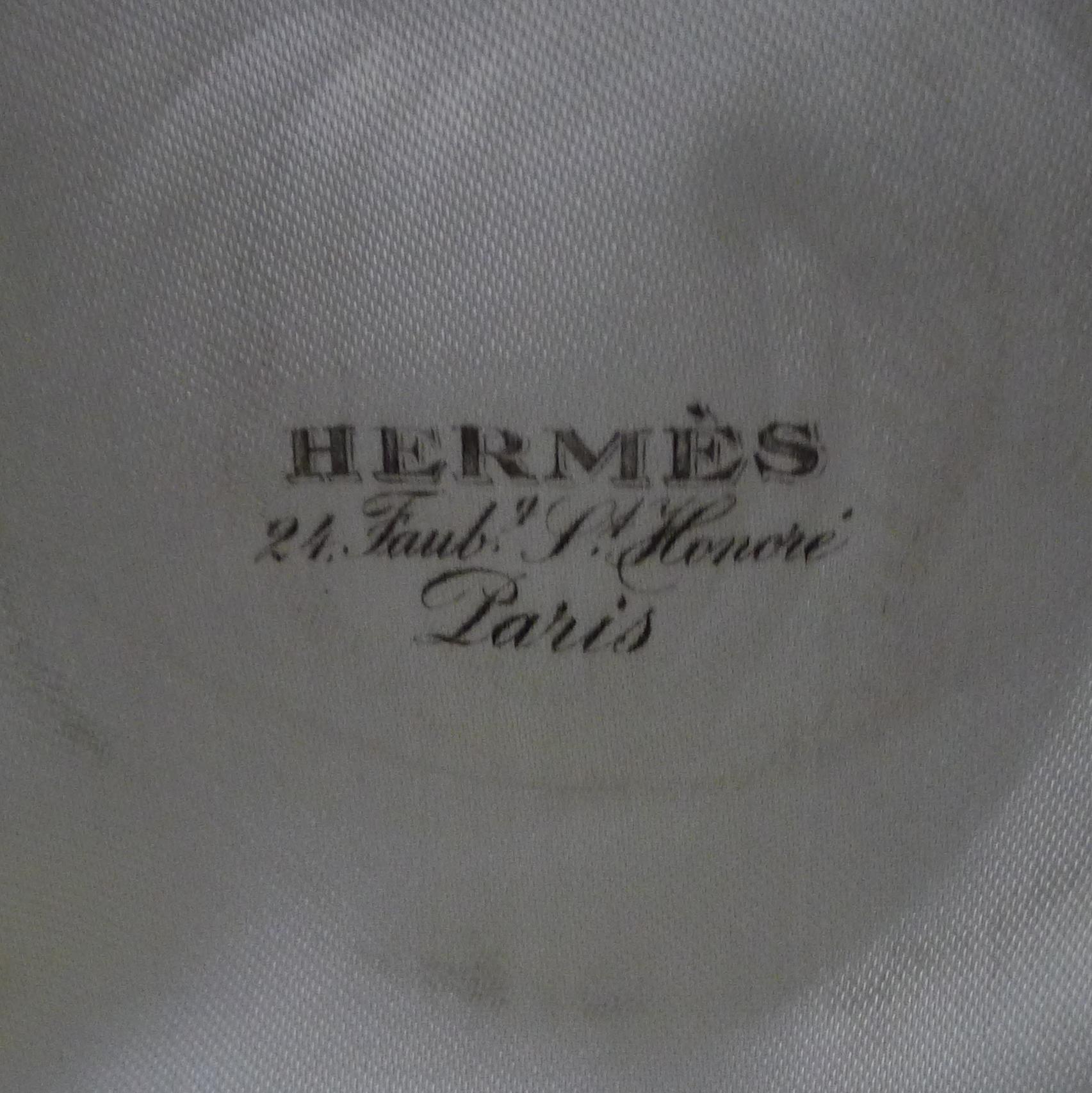 Hermes, Paris - Reiter-Rauch Compendium aus Sterlingsilber, um 1960 im Angebot 5