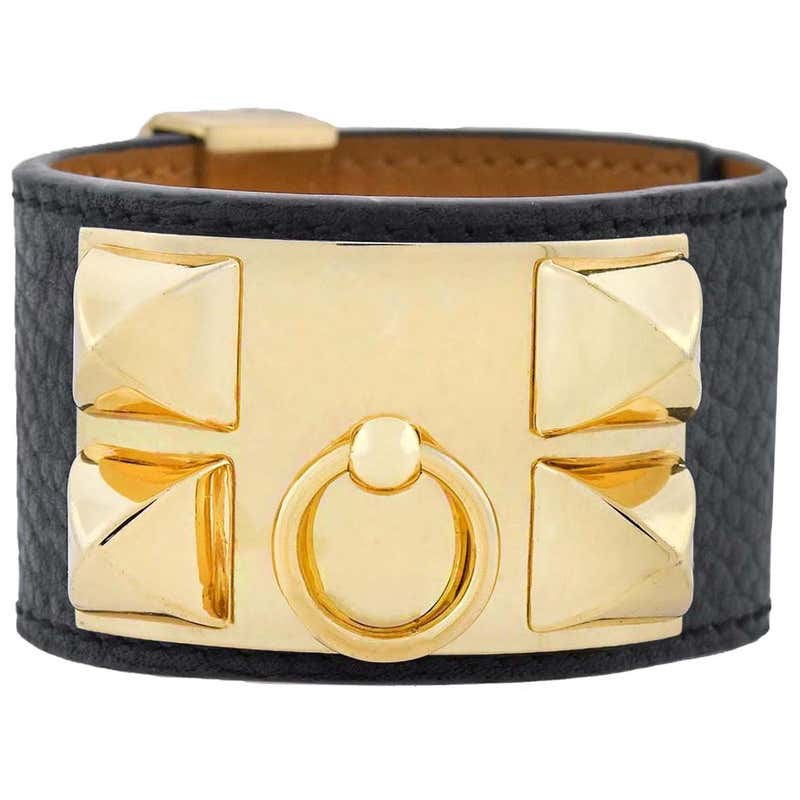 Hermes studded bracelet Clearance
