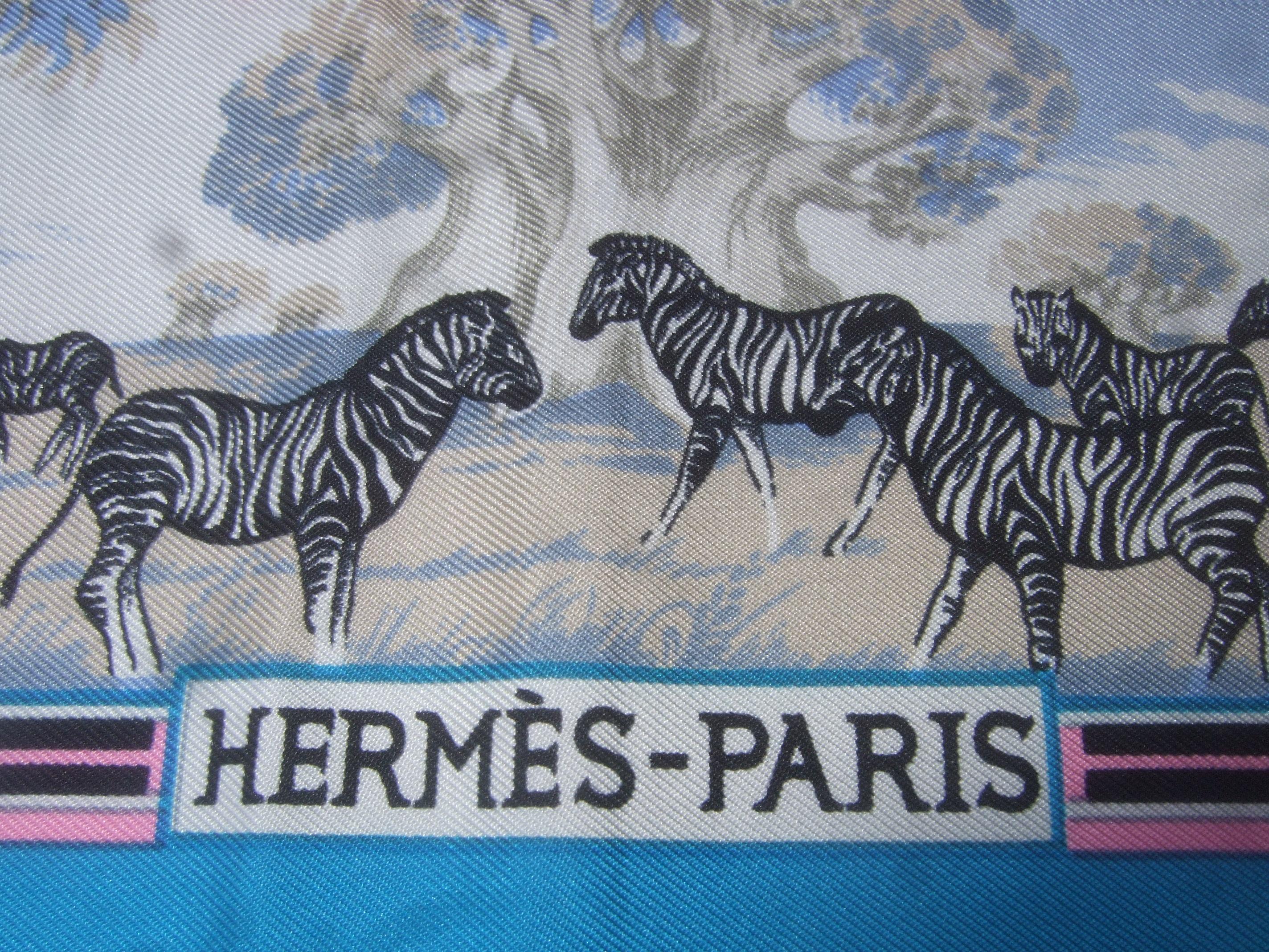 hermes safari scarf
