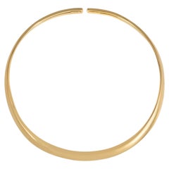 Hermès, Paris gold torque collar