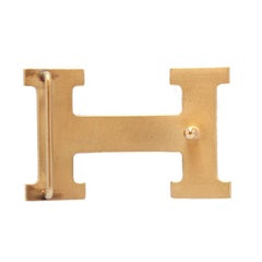 Hermès  Paris Golden Buckle