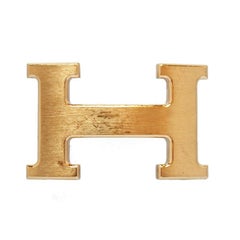 Hermès  Paris Golden Buckle