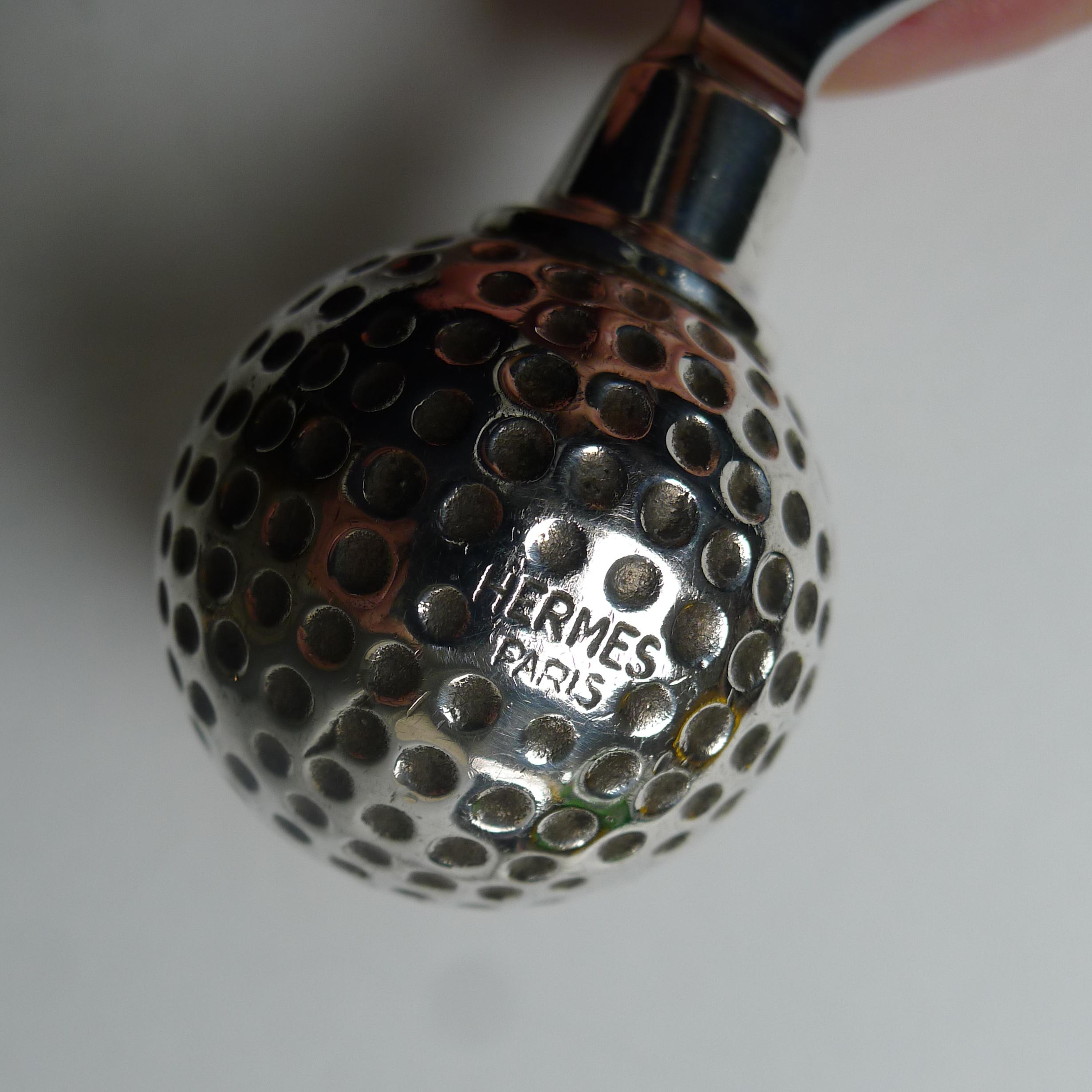 French Hermes, Paris, Golf Ball Bottle Opener, C.1960