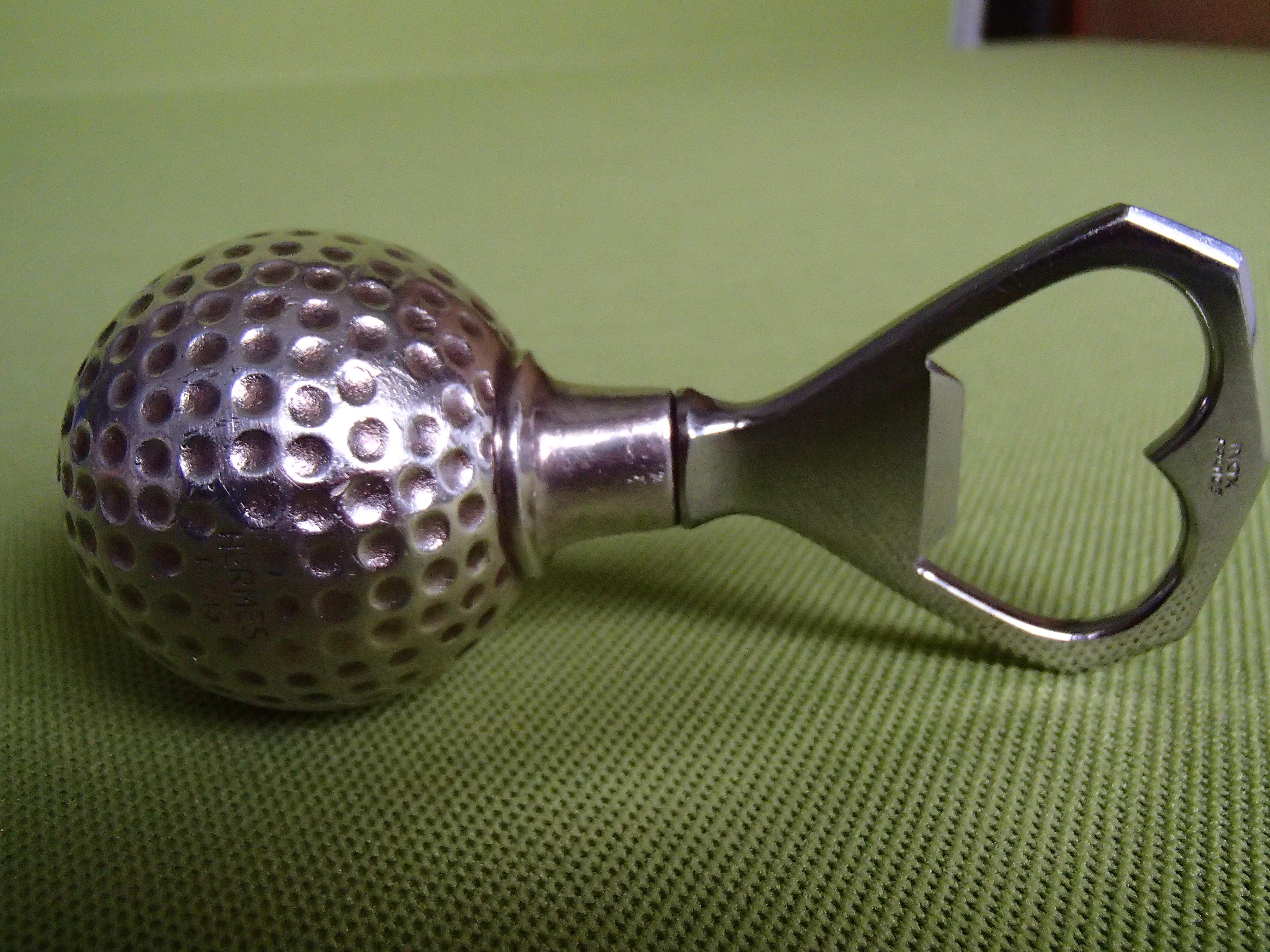 Golfballflaschenöffner von Hermes Paris 3