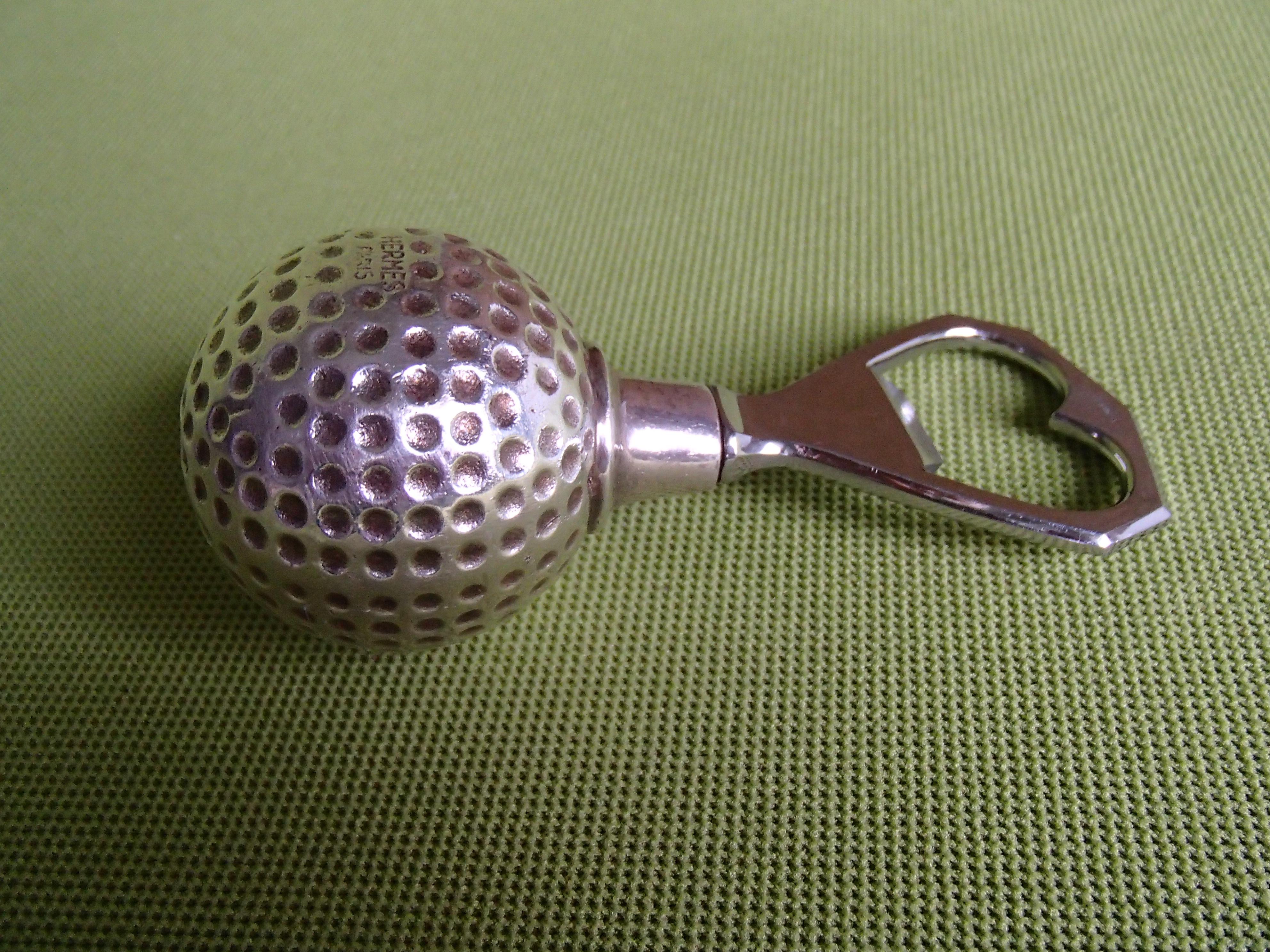 Golfballflaschenöffner von Hermes Paris im Zustand „Gut“ in Schöfflisdorf, CH