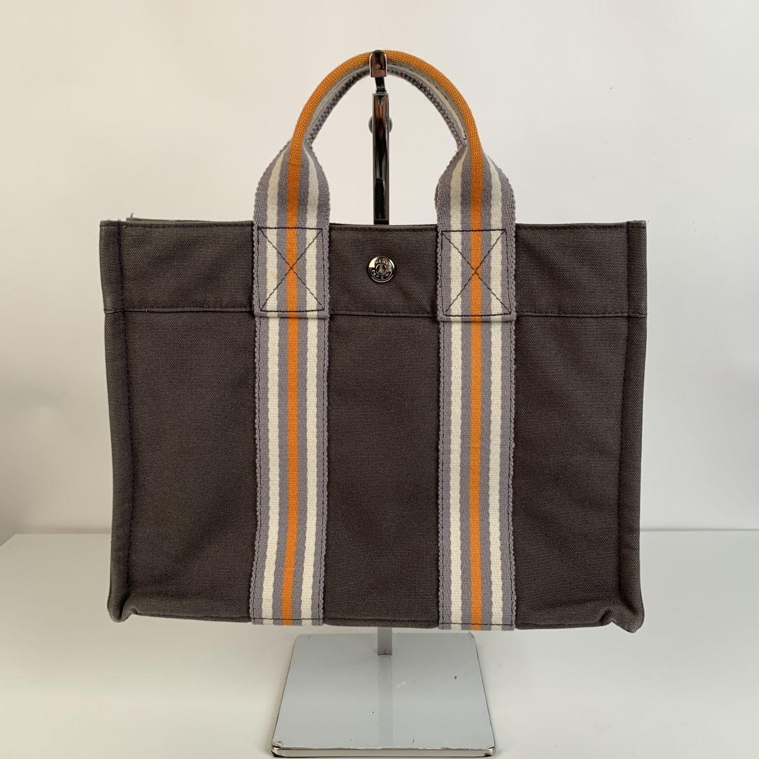 Hermes Paris Gray Fourre Tout PM Ginza 2001 Bag Limited Ed with Box 4