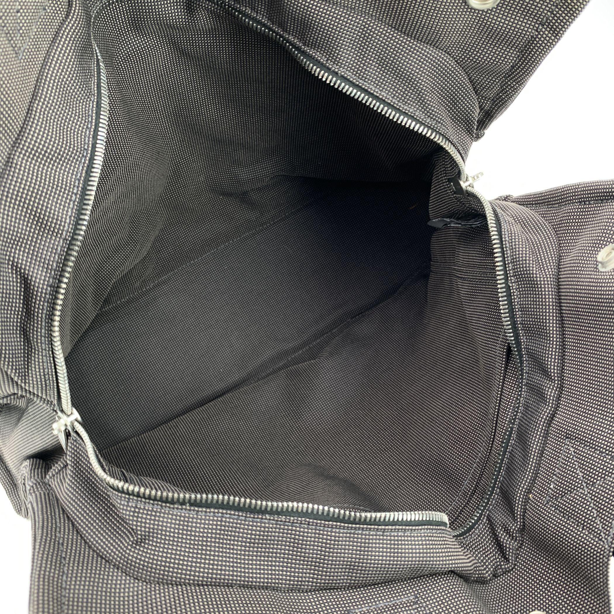 Women's or Men's Hermes Paris Grey Canvas Her Line Herline MM Yale Tote Bag For Sale