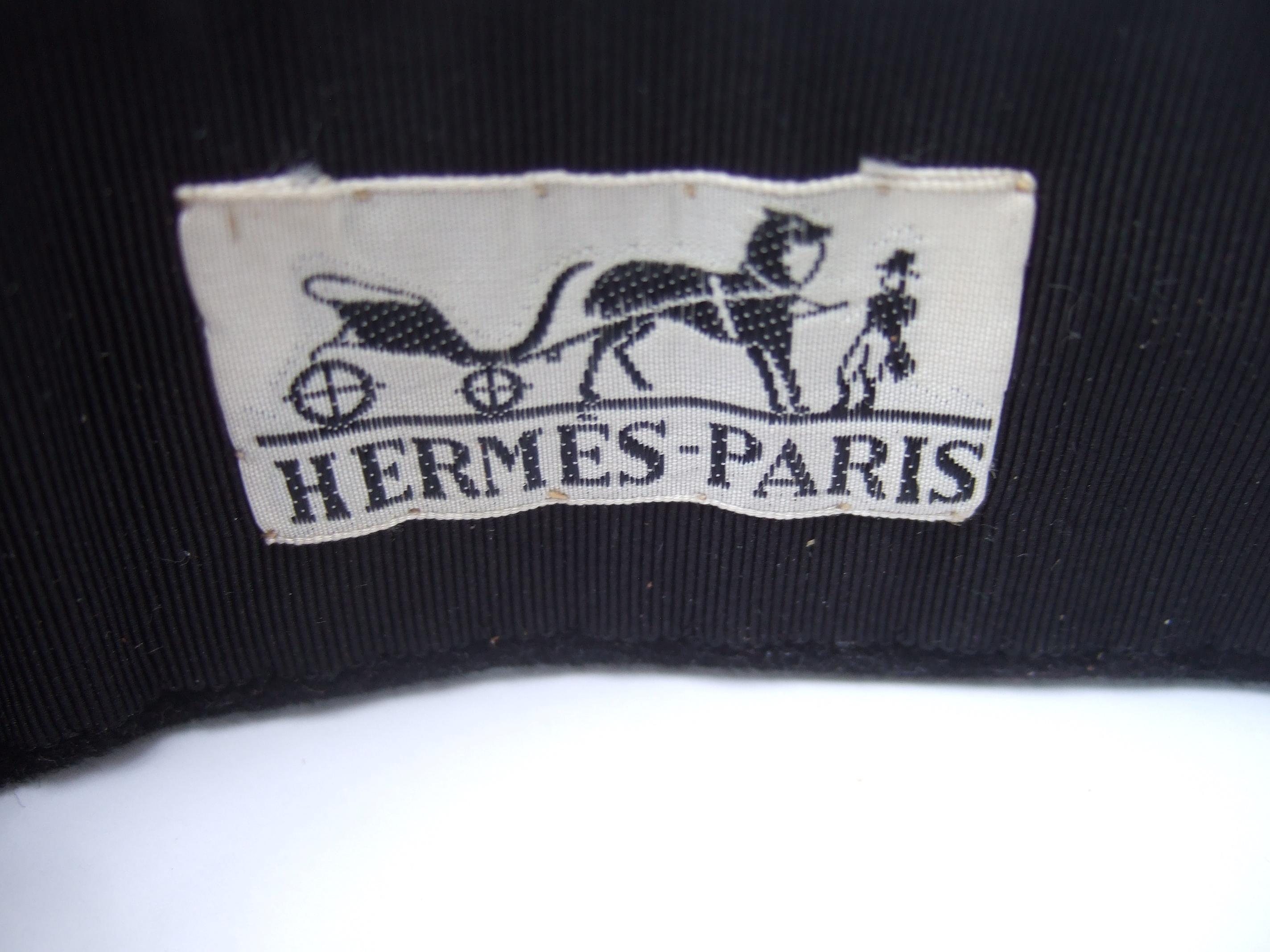 Hermes Paris Handmade Cloth Artisan Embroidered Tassel Belt c 1970s  For Sale 14