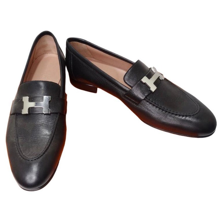 hermes men's dress shoes Black - Men's Shoes