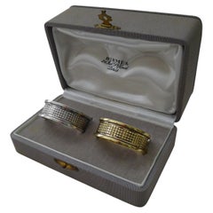 Hermes, Paris - Paire de ronds de serviette en argent / Silver Gilt