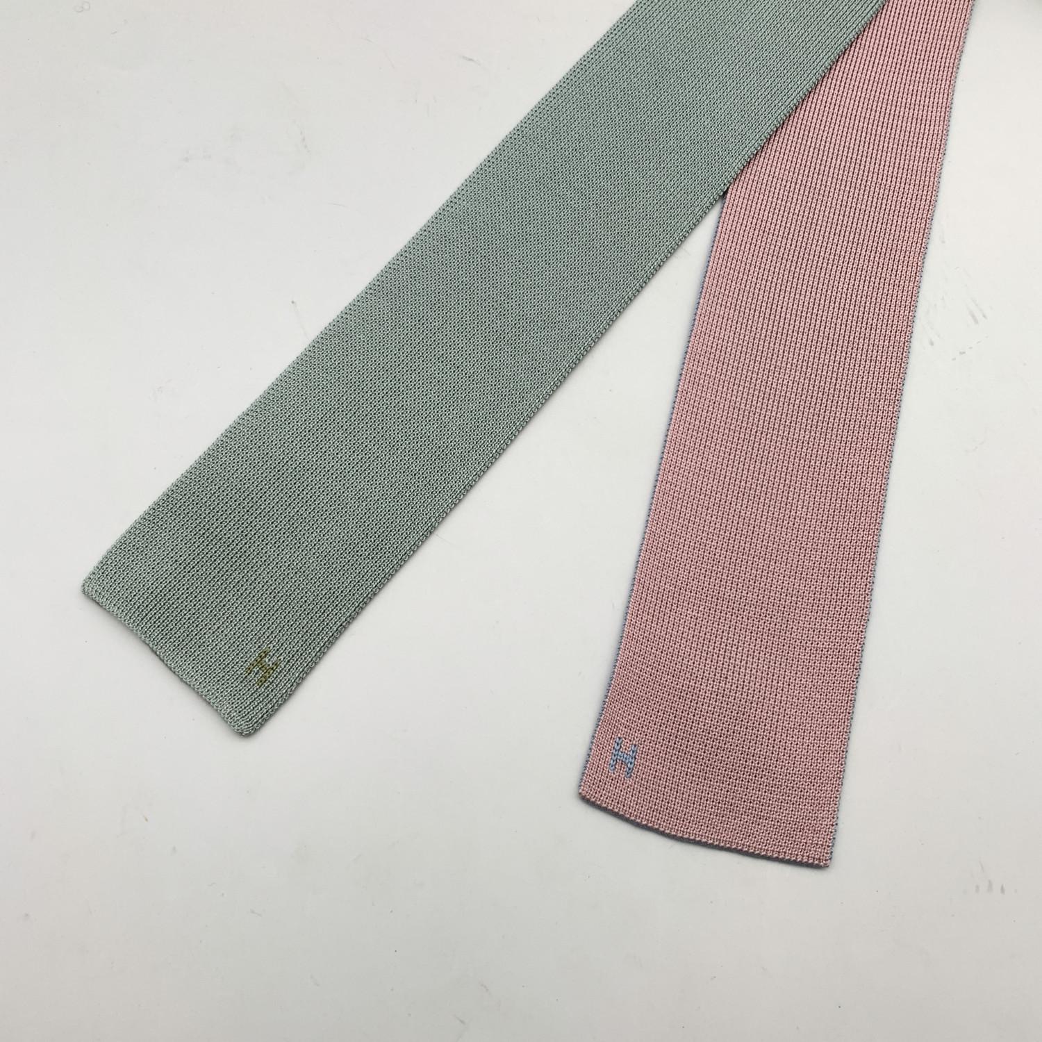 hermes knit tie