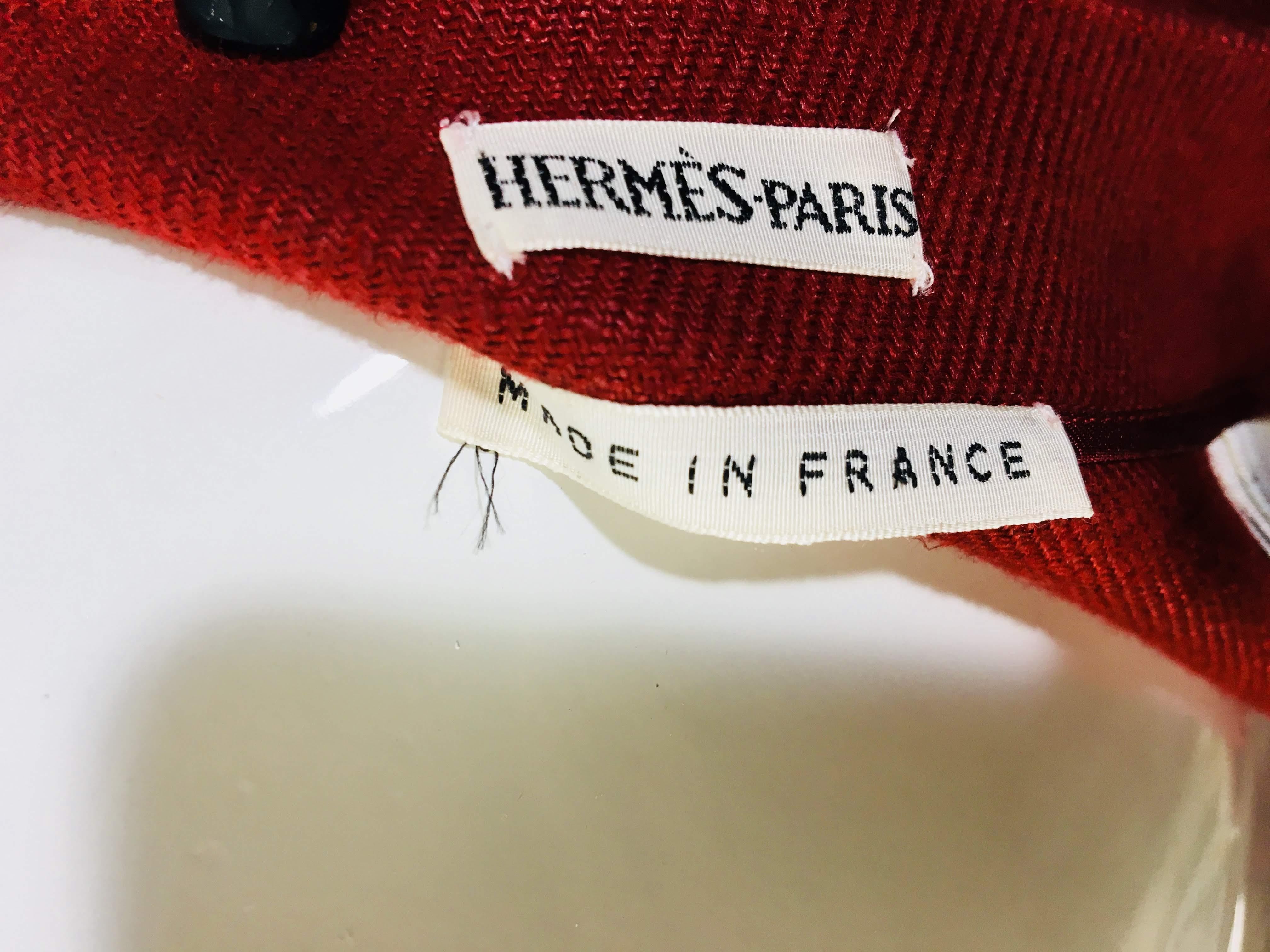 Hermes Paris Pencil Skirt In Good Condition In Bridgehampton, NY