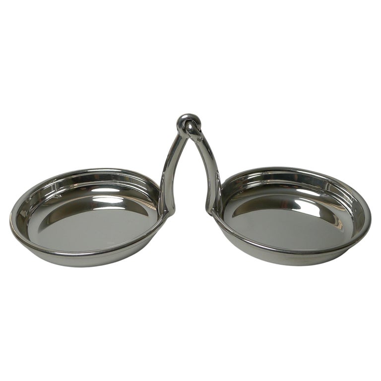 Hermes, Paris, Rare Double Equestrian Horse Bit Vide Poche / Trays c