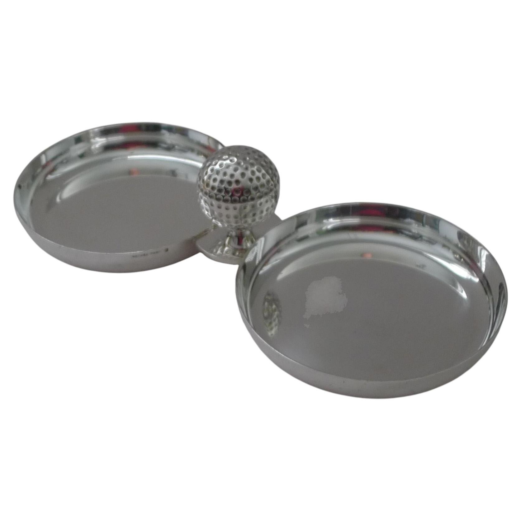 Hermes, Paris, Rare Double Golf Vide Poche / Trays c.1960