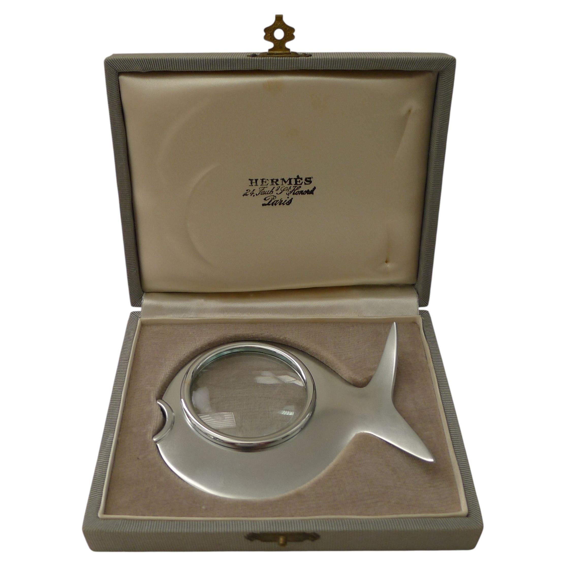 Hermes, Paris - Rare Fish Magnifying Glass c.1960